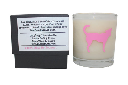 The Potcake Candle - Bite My Bouquet
