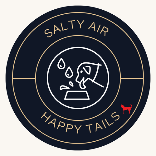The Potcake Sticker - Salty Air Happy Tails
