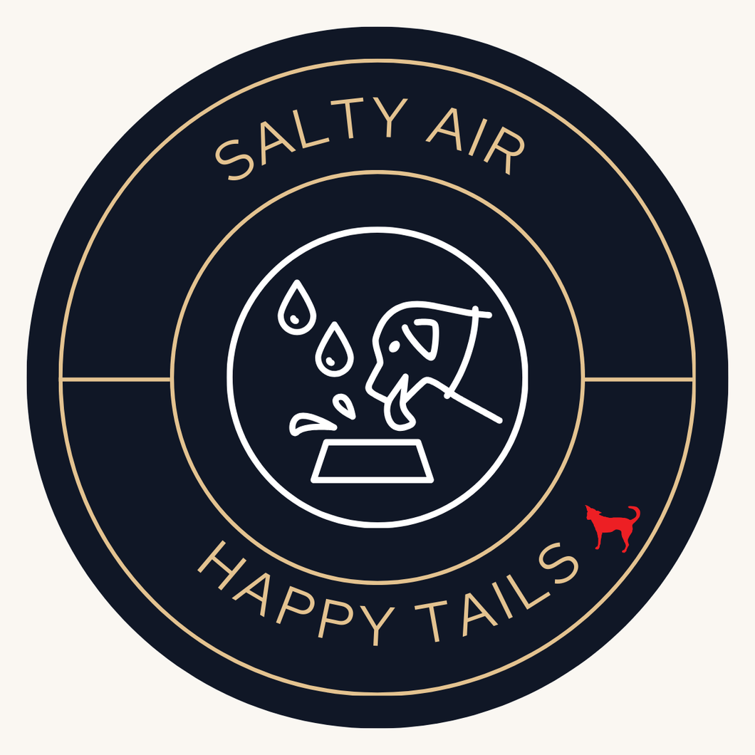 The Potcake Sticker - Salty Air Happy Tails