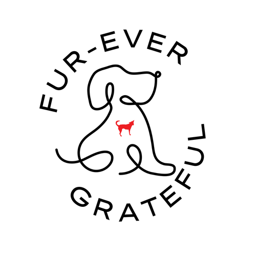 Potcake Sticker - Furever Grateful