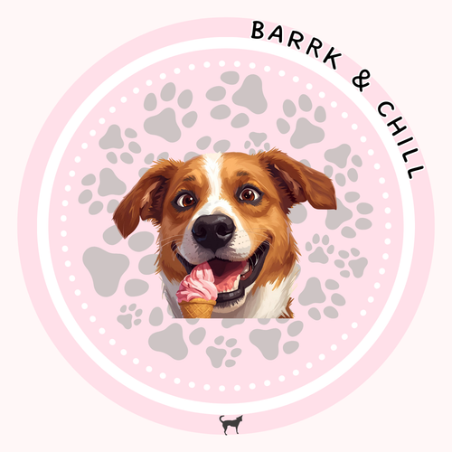 The Potcake Sticker - Barrk & Chill