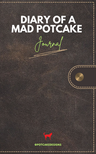 Potcake Designs -  Diary of a Mad Potcake (Journal)