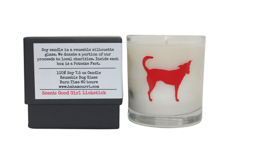 The Potcake Candle- Good Girl Lickstick