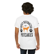 Load image into Gallery viewer, Potcake T - Shirt (Easily Distracted by Potcakes)