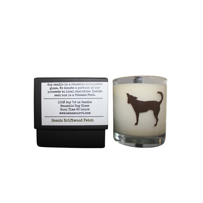 The Potcake Candle - Driftwood Fetch
