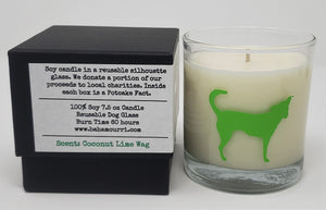 The Potcake Candle - Coconut Lime Wag