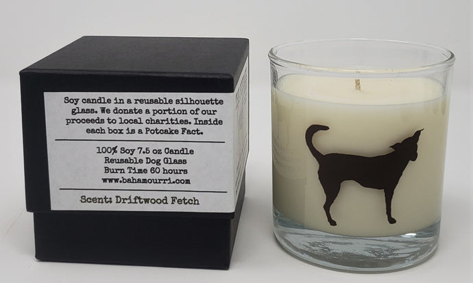 The Potcake Candle - Driftwood Fetch